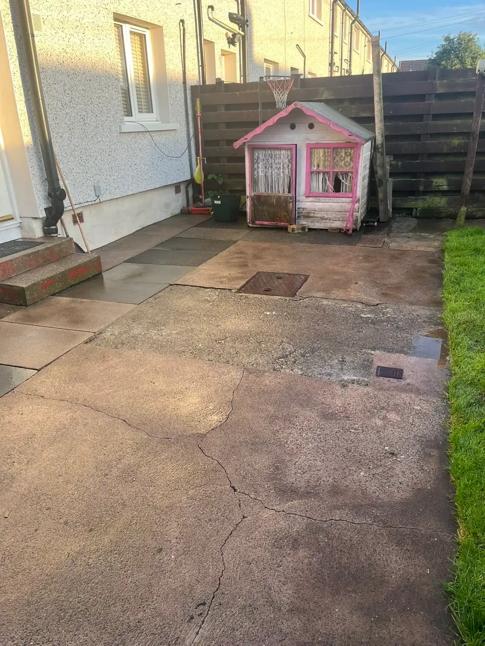 Pressure washing completed by RML Ground Maintenance