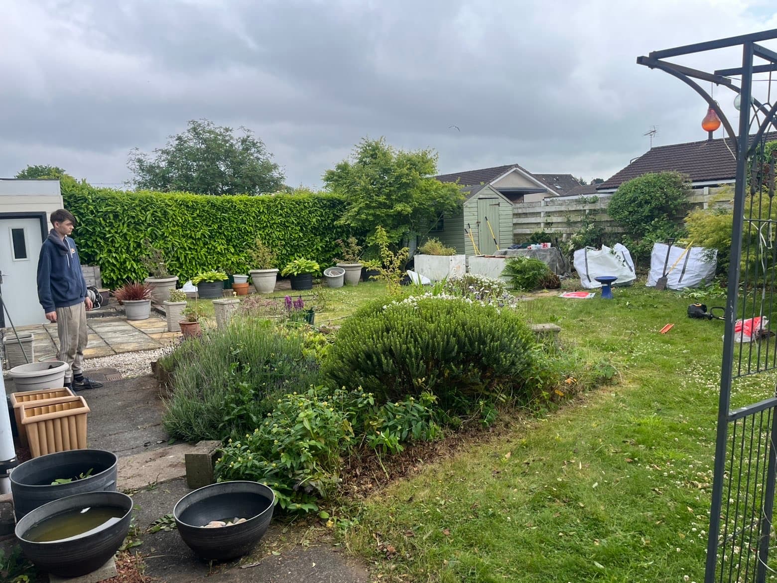 Garden clean up service completed by RML Ground Maintenance