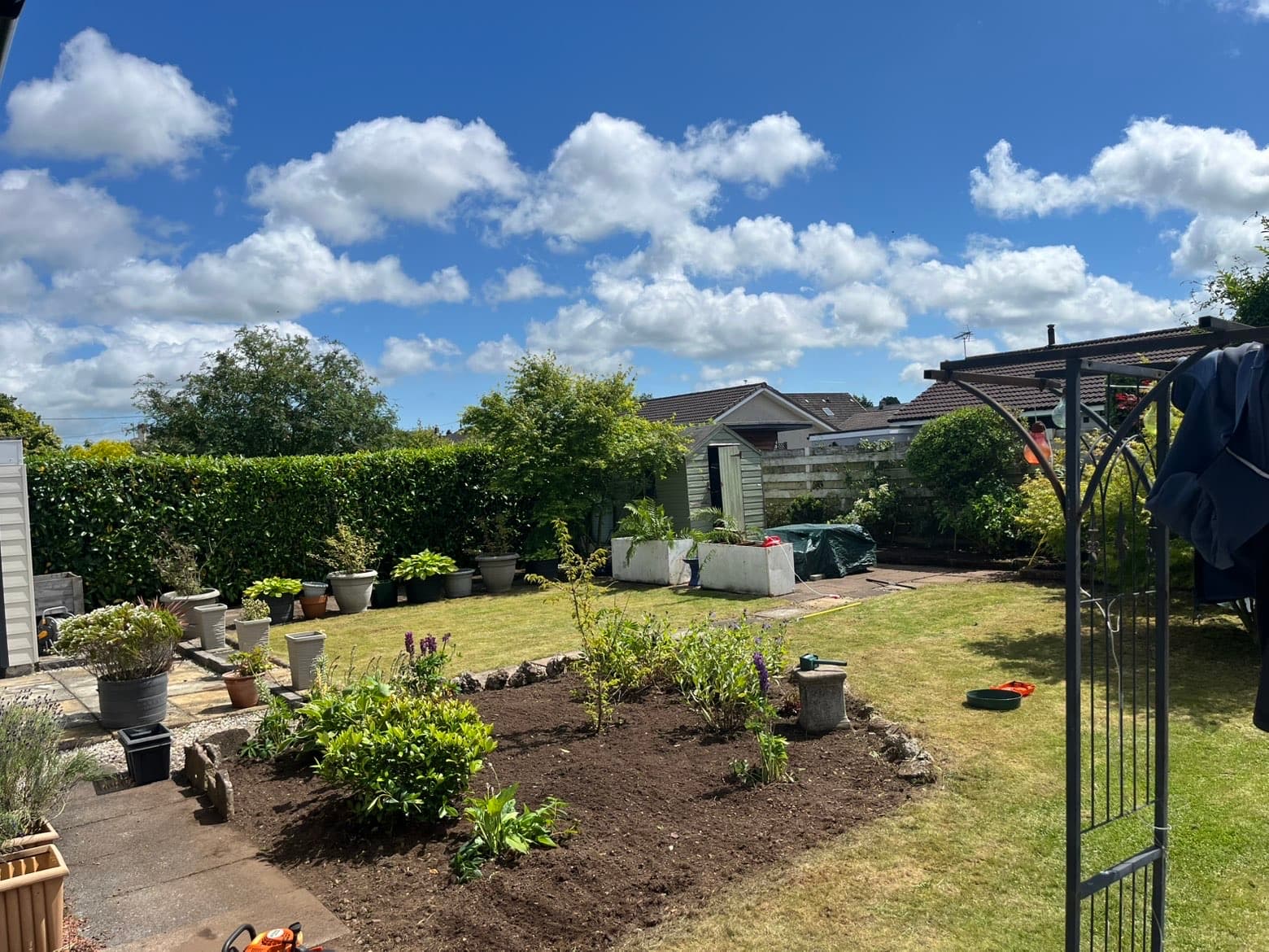 Garden improvement project completed in Dumfries and Galloway