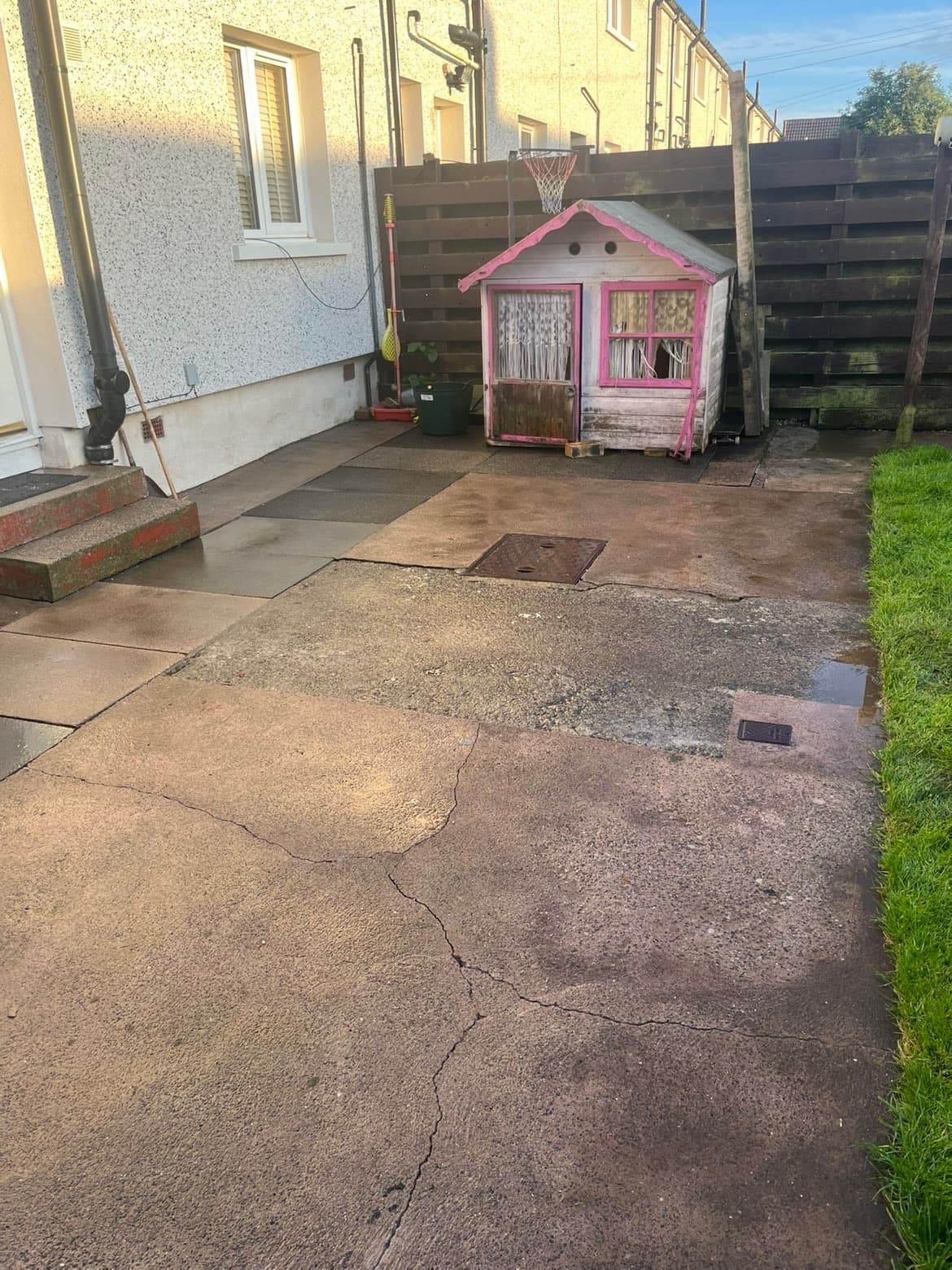 Driveway pressure washing completed in Dumfries and Galloway
