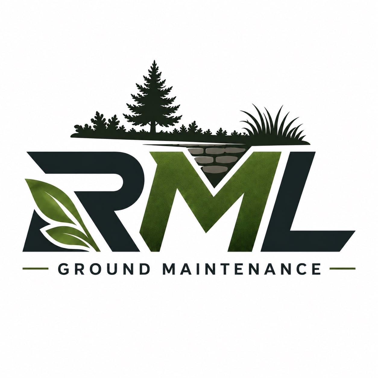 RML Ground Maintenance team working on garden upkeep in Dumfries